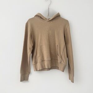 A.L.C. Tan Crewneck Sweater with Relaxed Fit SZ XS. Made in USA